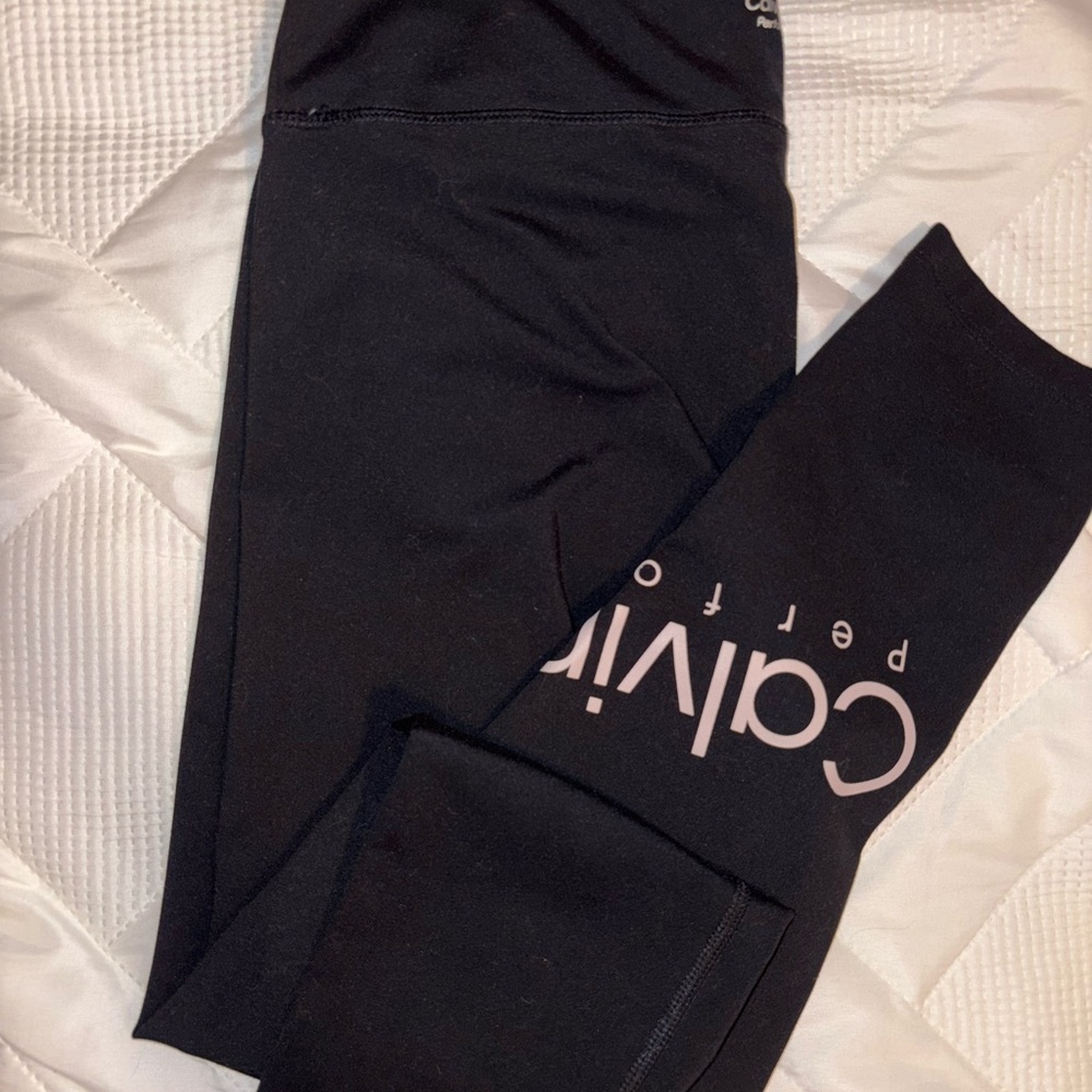 Calvin Klein High Waisted Black Leggings